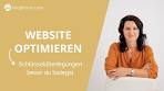 wie optimiere ich meine website