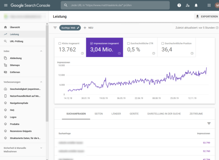 google suche optimieren homepage