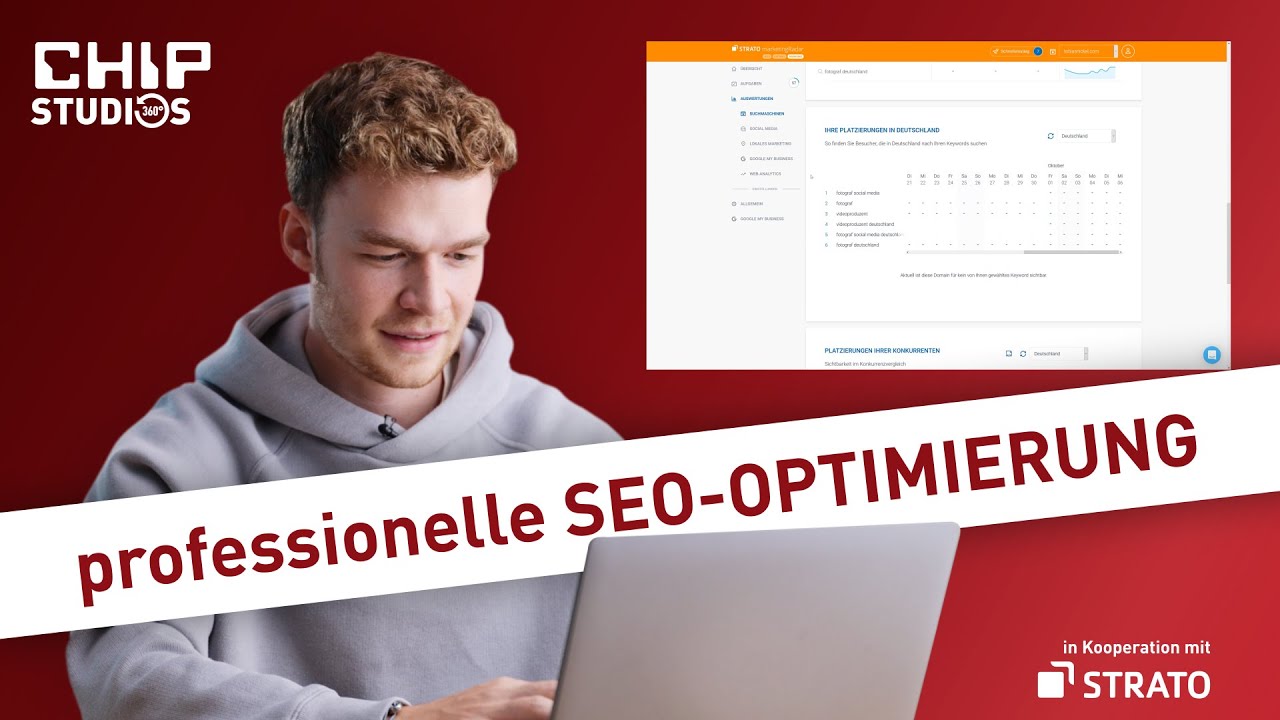 homepage für google suche optimieren