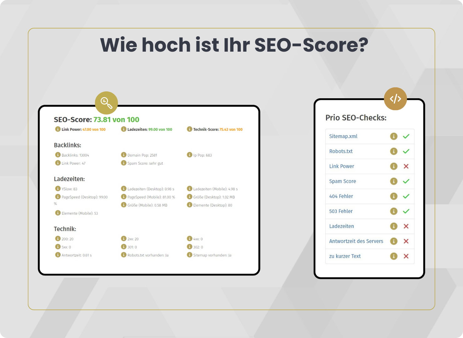 seo seiten check