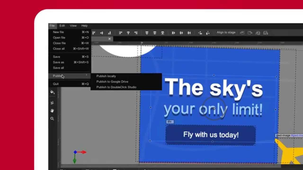 google webdesigner