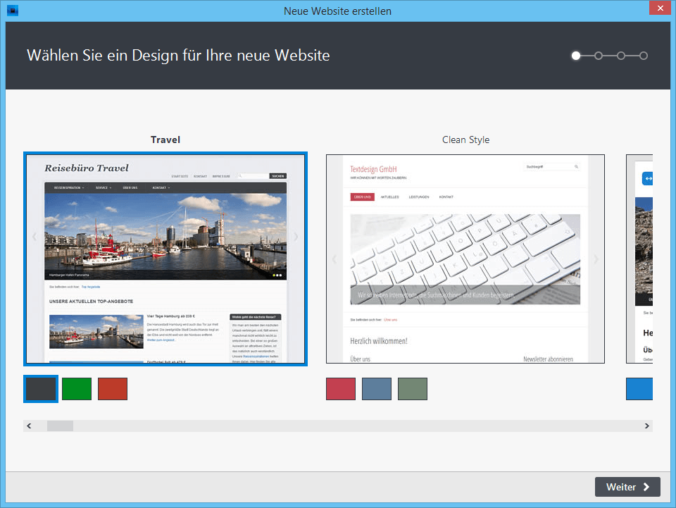 webdesign cms
