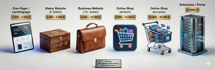 webdesign kosten